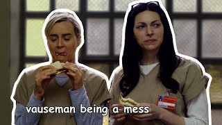 vauseman being a mess for four minutes straight  orange is the new black [upl. by Retsevel642]