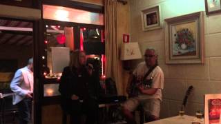 Emma Rossi and Guillermo Segui Rotger Natural Woman Carole King Puerto Pollensa Bar Rumbo 2015 [upl. by Etnahs3]