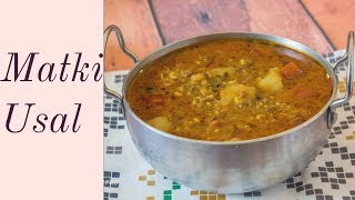 How to make Matki UsalMatki Usal recipe in HindiKalimirchbysmita Episode 249 [upl. by Nivlag]