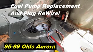 Oldsmobile Aurora Fuel Pump Replacement 95 96 97 98 99 1995 1996 1997 1999 1999 [upl. by Yanad]