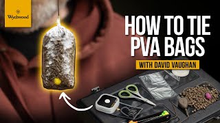 HOW TO TIE A PVA BAG FOR CARP FISHING [upl. by Aronaele]