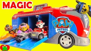 Paw Patrol Magical Mission Cruiser and Mission Pups [upl. by Nnylyoj]