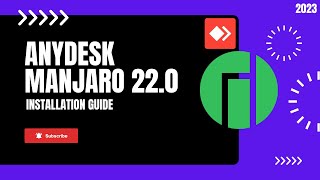 How to Install AnyDesk on Manjaro 220  Install Anydesk on Manjaro Linux 220 [upl. by Alexandro]