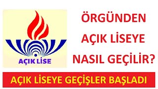 GEÇİŞLER BAŞLADI  AÇIK LİSEYE NASIL GEÇERİM NELER YAPILMALIKİMLER GEÇEBİLİR [upl. by Trudie695]