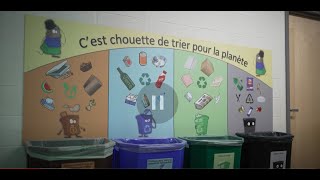 Collecte de résidus alimentaires  des écoles relèvent le défi [upl. by Oniskey]