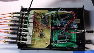 Fiberoptic joystick with quadrature encoders and arduino [upl. by Ardried583]