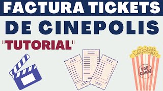 Factura los Tickets de tus peliculas favoritas CINEPOLIS 2024 [upl. by Lewls687]