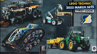 LEGO Technic March 2022 sets first detailed look from the official catalogue [upl. by Sset]