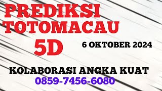 PREDIKSI TOTOMACAU 5D 6 OKTOBER 2024 ANGKA JITU MACAU 5D HARI INI BOCORAN TOTOMACAU 5D HARI INI [upl. by Tower948]