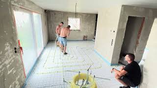 Install Floor Heating [upl. by Tate]