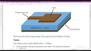 Design and Analysis of Microstrip Patch Antenna in HFSS [upl. by Adihsar]