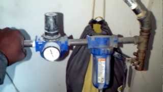 How to set up air compressor air piping [upl. by Yanal]