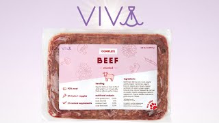 Viva Raw Complete Recipe  Dog Food Review [upl. by Slyke]