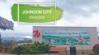 Downtown JOHNSON CITY  Tennessee USA [upl. by Trudy]