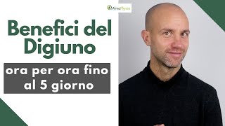 Benefici del digiuno ora per ora fino a 5 giorni [upl. by Nibbor]