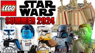 LEGO Star Wars SUMMER 2024 LEAKS Jedi Temple Thrawns Star Destroyer amp Captain Rex [upl. by Eniamej594]