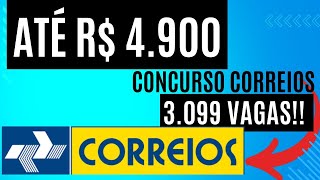 EDITAL VERTICALIZADO DOS CORREIOS GRATUITO  CONQUISTE SUA ESTABILIDADE PÚBLICA [upl. by Drape769]