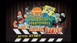 Xbox Longplay 011 SpongeBob SquarePants Lights Camera Pants US [upl. by Eisor]