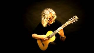 Gordon Giltrap plays Paul Bretts Vintage Viator Travel Guitar [upl. by Treat190]