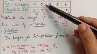 lagranges interpolation interpolation  numerical analysis [upl. by Farand439]