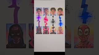 Spider Man Verse 3 Miles Morales Vertical Line Puzzle shorts spiderman art [upl. by Savihc]