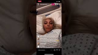 ricanndamenace live in hospital after getting shot amp robbed 1804Jackboy girlfriend  2282021 [upl. by Nylime]