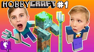 HobbyCraft Minecraft Part 1 with HobbyFamilyTV [upl. by Leahplar]