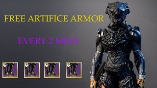 EASIEST Artifice Armor Farm in Destiny 2  DO THIS NOW [upl. by Sirrad]