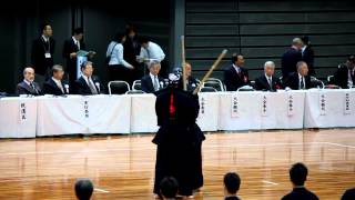 Tokyo vs Aichi 7th Match  60th All Japan Interprefecture Kendo Championship 2012 [upl. by Akemet241]