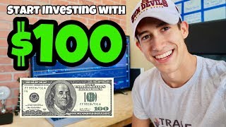 How To Start Investing With 100  Stock Market For Beginners [upl. by Drofdeb]