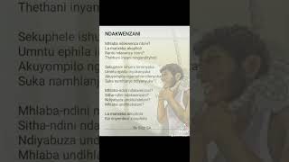 UMBONGO WESIXHOSA obhalwe phantsi kwesihloko esithi quotNDAKWENZANIquot poetry shorts viralvideo [upl. by Acirretahs]