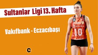 🔴 CANLI  Vakıfbank 13 Eczacıbaşı Dynavit  Sultanlar Ligi Maç Sonu Değerlendirmesi  CAPO [upl. by Reiniar]