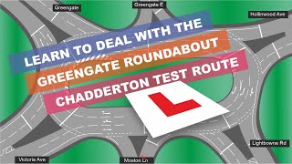 How to Deal with the Greengate Roundabout l Chadderton Test Route [upl. by Anitsirhc280]