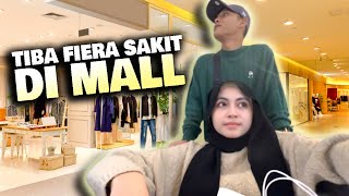 FIERA MALU NAIK WHEELCHAIR DALAM MALL  SAKIT PUN SHOPPING [upl. by Lezley]