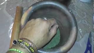 Mortar amp Pestle and Powdering Magical Spiritual Herbs [upl. by Llenoj201]