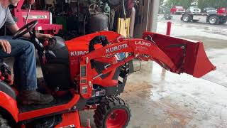 Kubota LA340 loader [upl. by Amara]