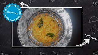 Carrot Rice in Tamil  carrot rice recipe  carrot rice  carrot rice recipe in Tamil  carrot rice [upl. by Harimas]