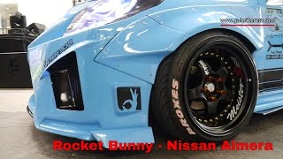 Rocket Bunny Nissan Almera Custom  Galeri Kereta [upl. by Mead801]