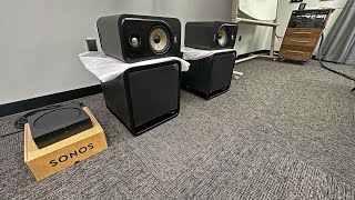 eARC Compatibility Test  Polk HTS 10 Polk ES20 Sonos AMP [upl. by Gillespie262]