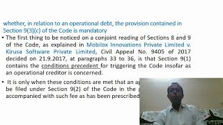 Supreme court judgement in case of MACQUARIE BANK LIMITED VERSUS SHILPI CABLE TECHNOLOGIES LTD [upl. by Payton]