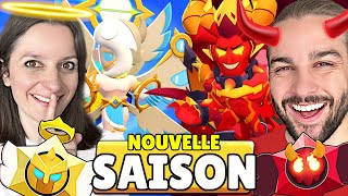 LA SAISON ANGES VS DÉMONS EST ARRIVÉE   Brawl Pass Brawl stars [upl. by Nonnahs218]