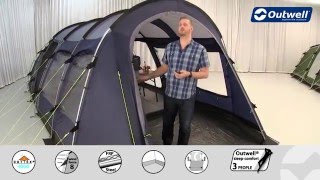 Outwell Phoenix 4 Tent  2016  Innovative Family Camping [upl. by Eves762]