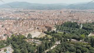 Florence Italy Palazzo Pitti  Royal Palace of the Renaissance Boboli Gardens Giardino di Boboli [upl. by Rosemare886]