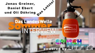 Sommerinterview 2024 Das Letzte Mit Daniel Ebert Jonas Greiner und Oli Döhring [upl. by Airednaxela]