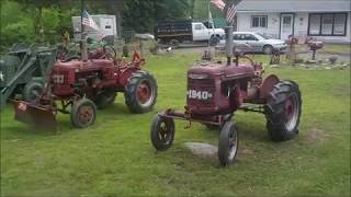 Farmall A amp Farmall Super A Comparison [upl. by Phaidra]