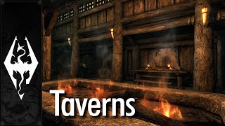 Skyrim  Music amp Ambience  Taverns [upl. by Aridnere679]