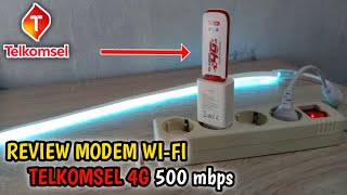 REVIEW MODEM WIFI 4G LTE TELKOMSEL FLAS 500Mbps All Operator [upl. by Electra]