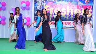 freshers day at our clz 2024💃💃💃 [upl. by Limaj]