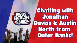 Netflixs Outer Banks Stars Jonathan Daviss and Austin North on the Q Morning Show [upl. by Ayahc]