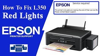 Resetter Epson L350  Service Required  Adjustment Program January 2024 [upl. by Leveroni227]